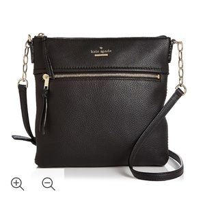 Kate Spade Black Leather Crossbody